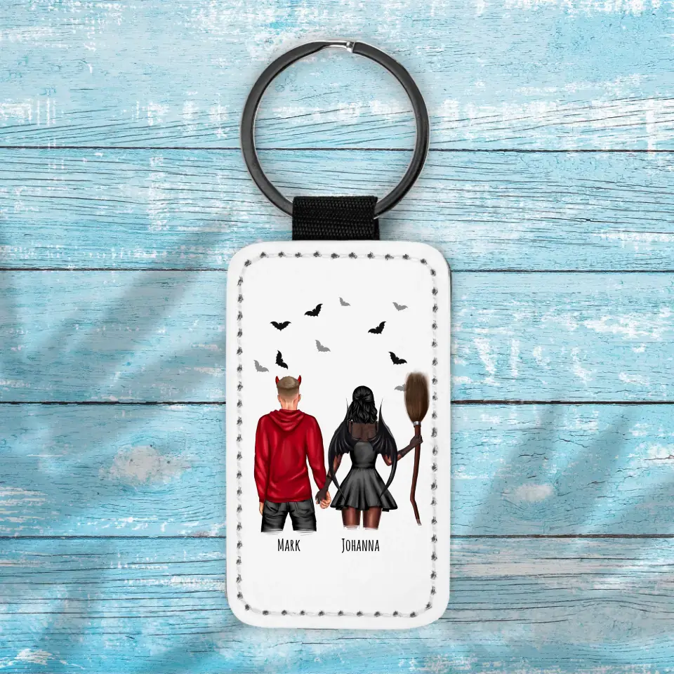 Halloween Paar - Schlüsselanhänger