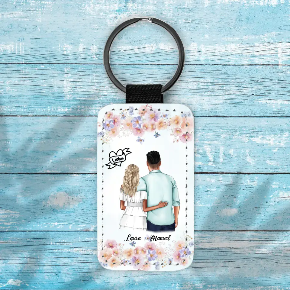 Sommer Pärchen - Schlüsselanhänger