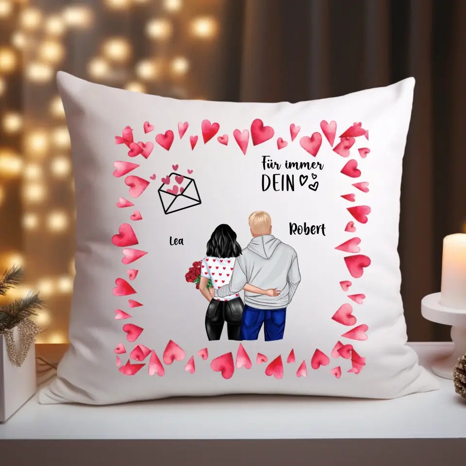 Valentinstag Pärchen - Kissen