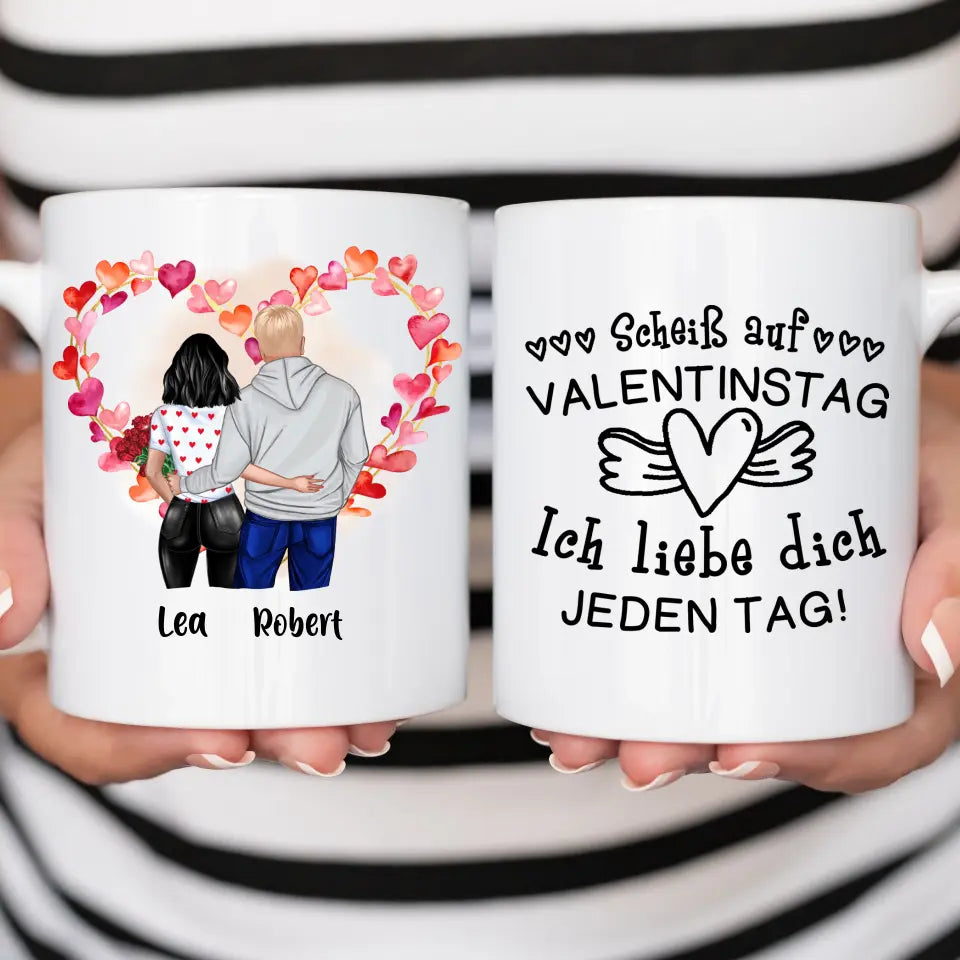 Valentinstag Pärchen - Tasse