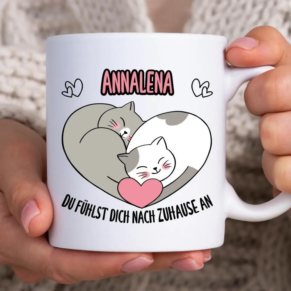 Du bist mein Zuhause - Tasse