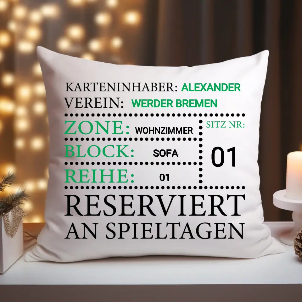 Spieltage - Kissen