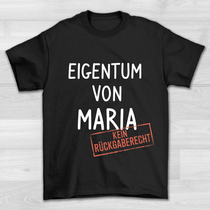 Kein Rückgaberecht -Valentinstag T-Shirt