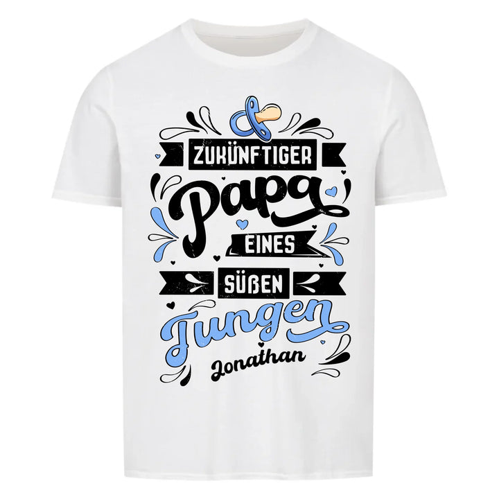 Papa Eines Süßen Jungen