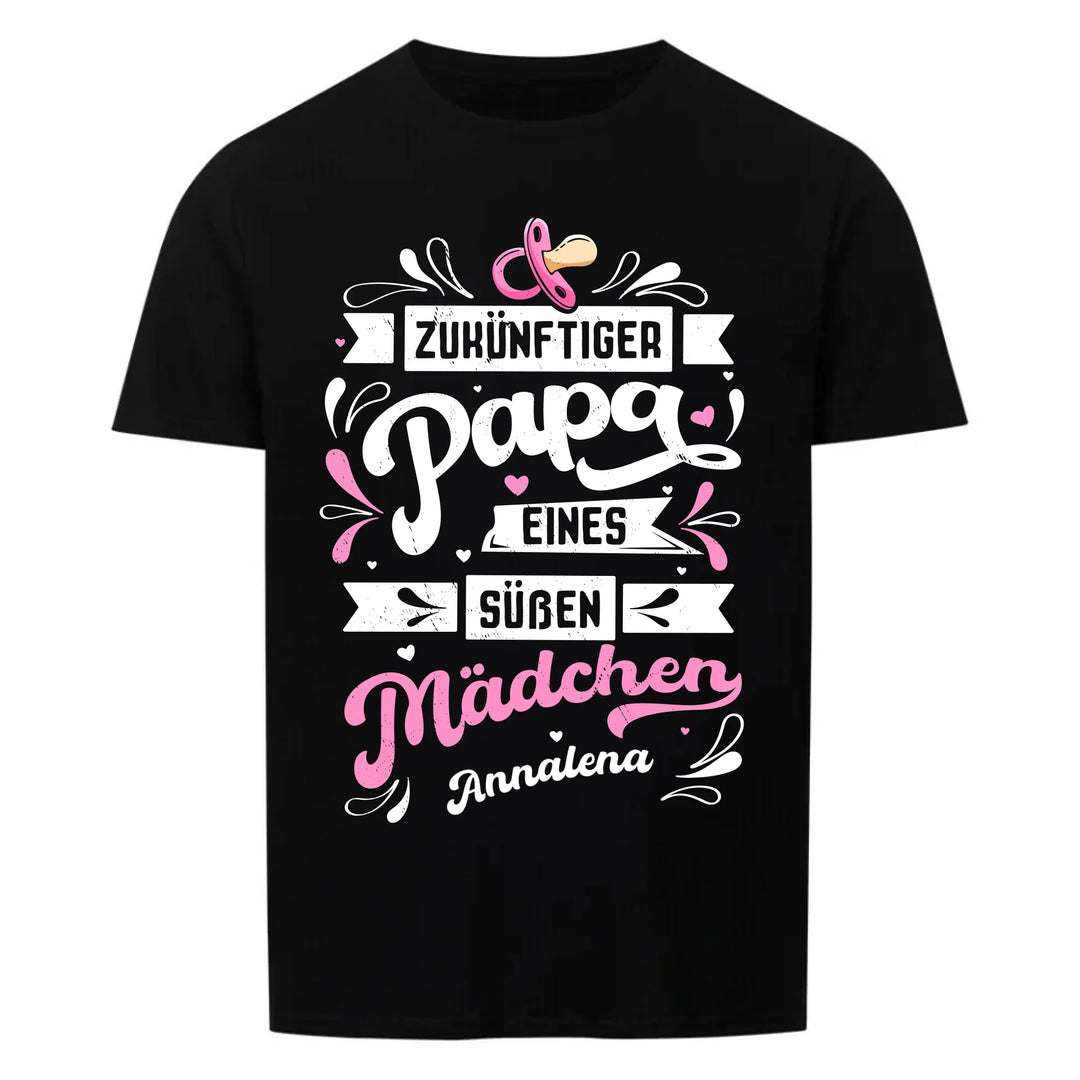 Papa Eines Süßen Mädchen