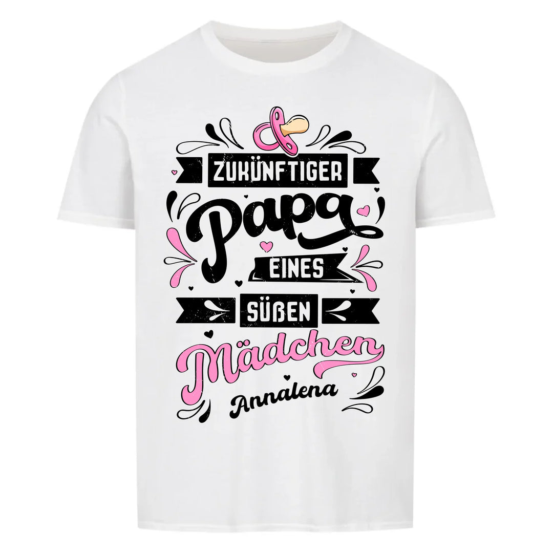 Papa Eines Süßen Mädchen