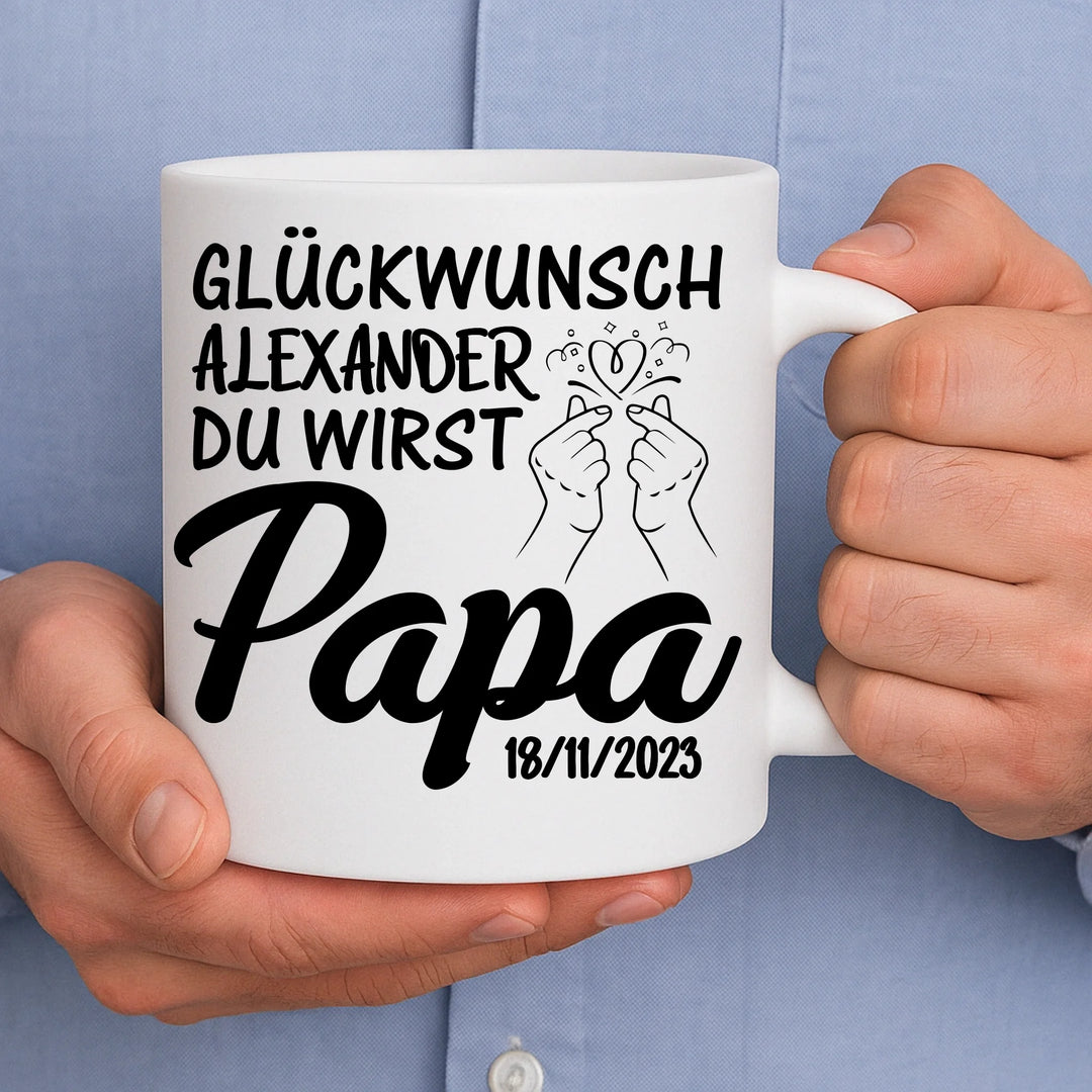 Glückwunsch Papa
