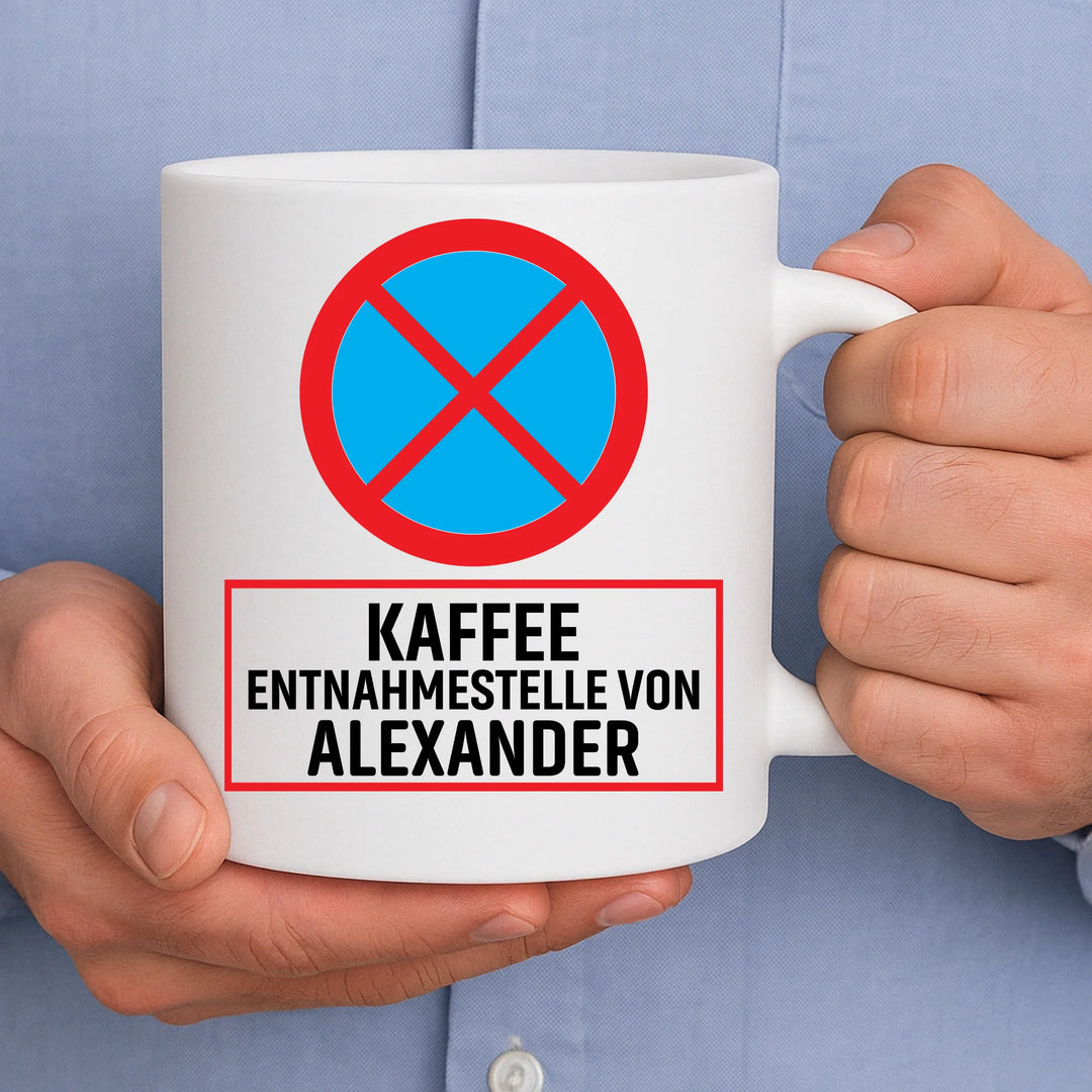 Kaffee Entnahmestelle