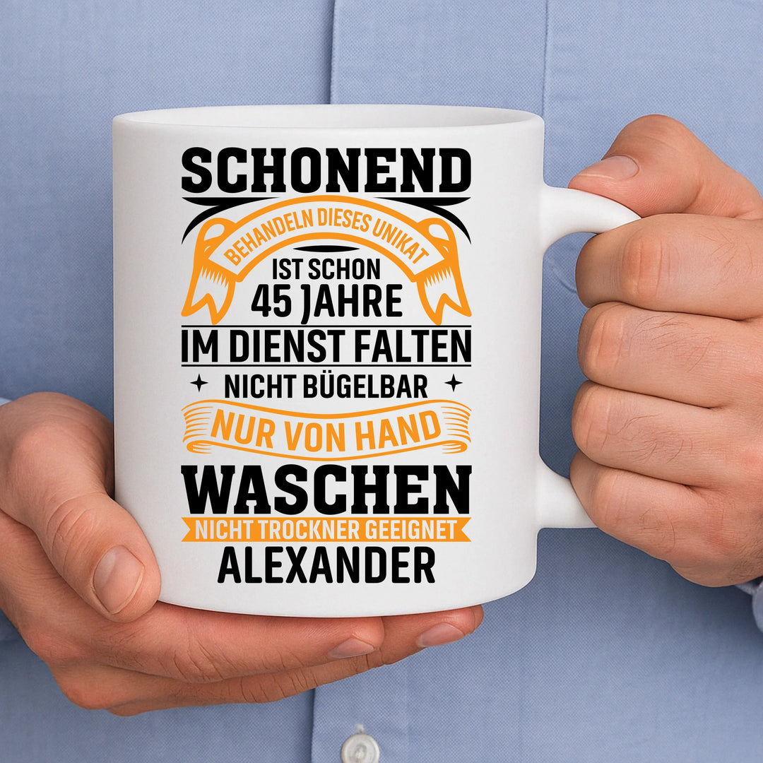 Schonend Behandeln