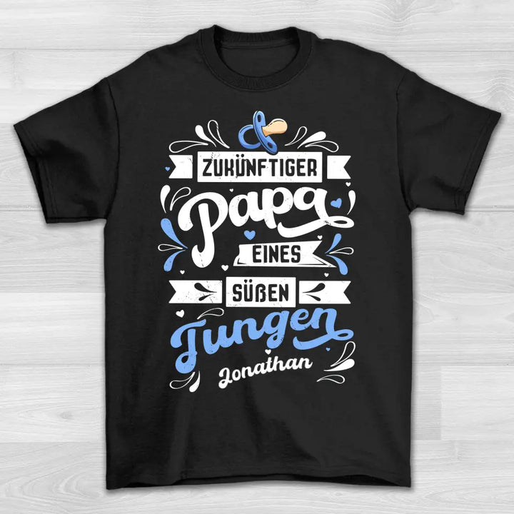 Papa Eines Süßen Jungen - Shirt Unisex