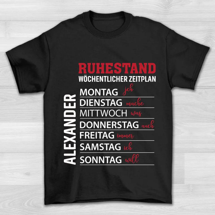 Ruhestand - Shirt