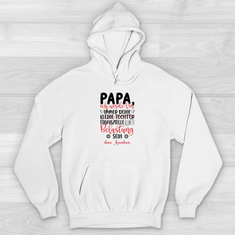 Finanzielle Belastung - Hoodie