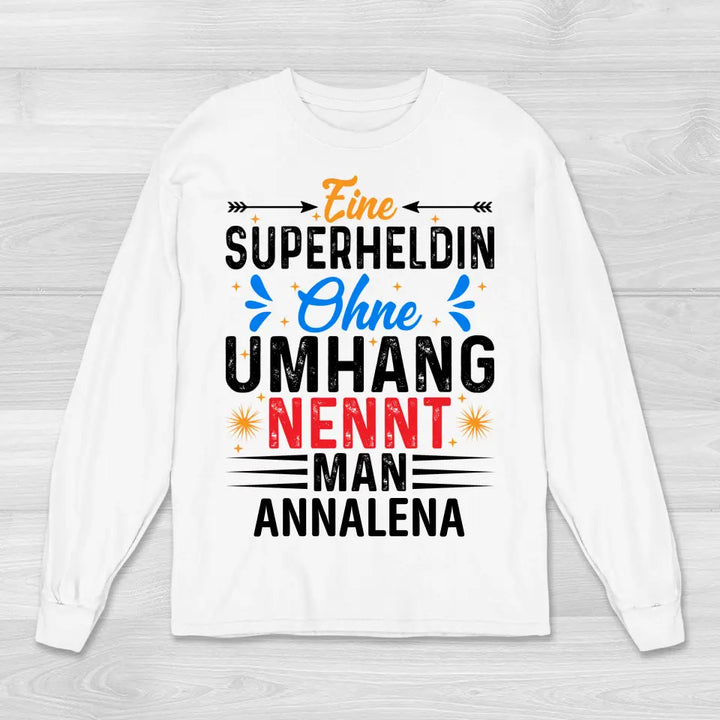 Superheldin - Sweatshirt