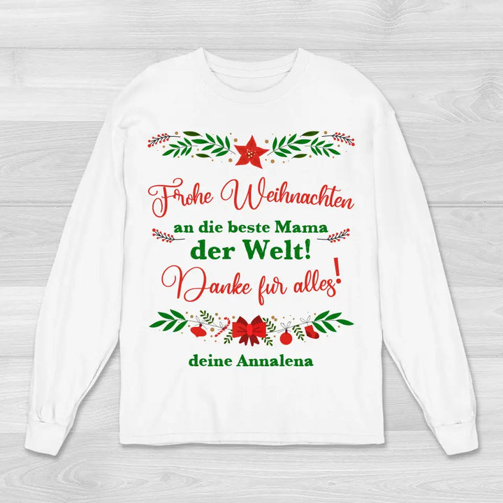 Frohe Weihnachten - Sweatshirt