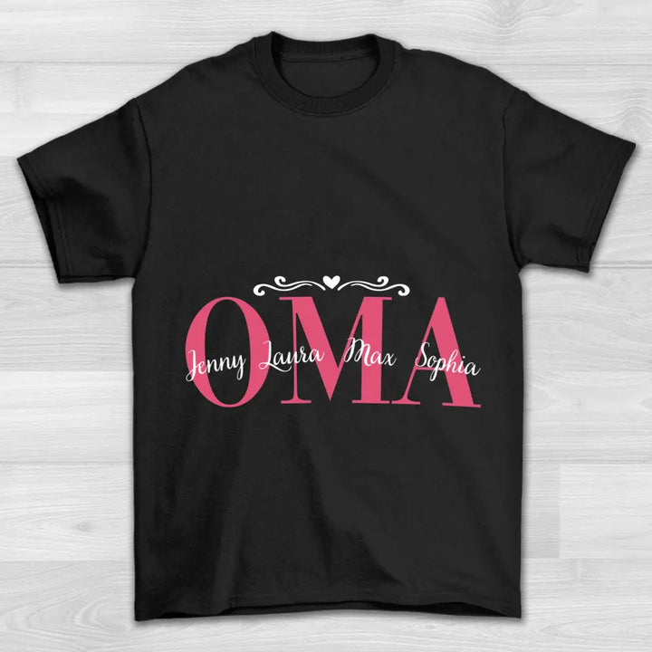 Oma und Kinder - Shirt Unisex