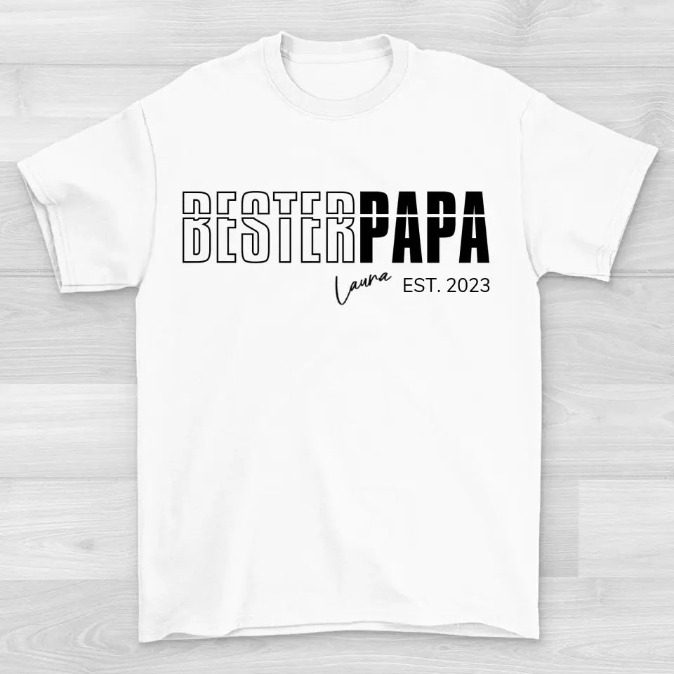 Bester Papa Est. - Shirt Unisex