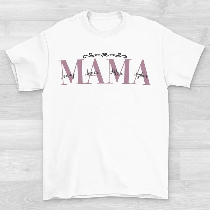 Mama und Kinder - Shirt Unisex