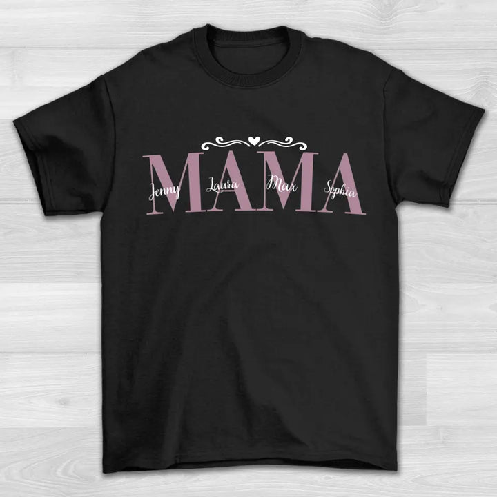 Mama und Kinder - Shirt Unisex