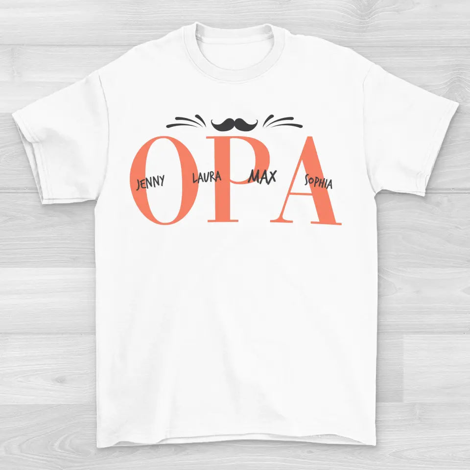 Opa und Kinder - Shirt Unisex