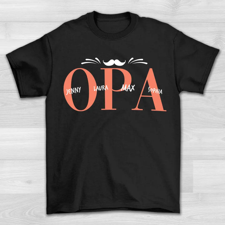 Opa und Kinder - Shirt Unisex