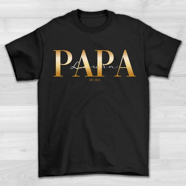 Papa EST. - Shirt Unisex