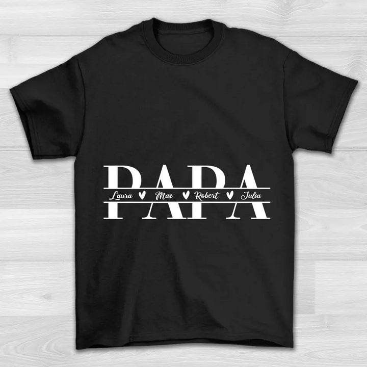 Papa 2-4 Kinder - Shirt Unisex