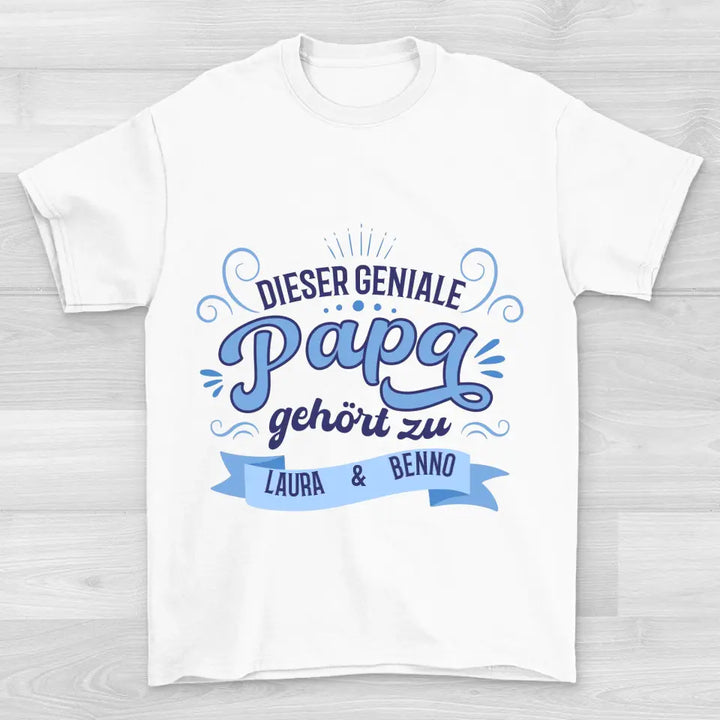 Geniale Papa - Shirt Unisex