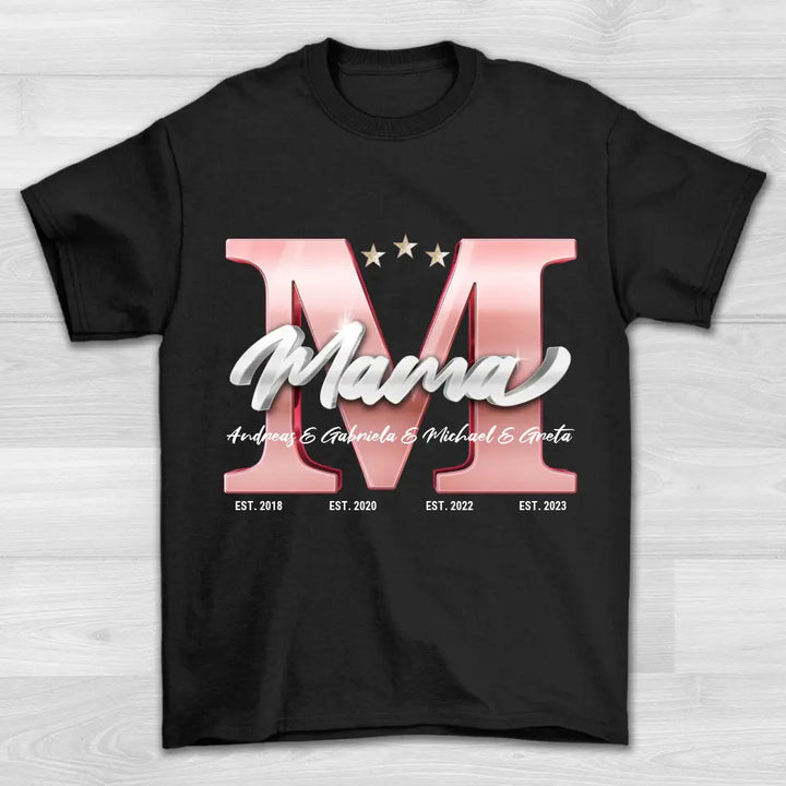 Mama Initialen - Shirt