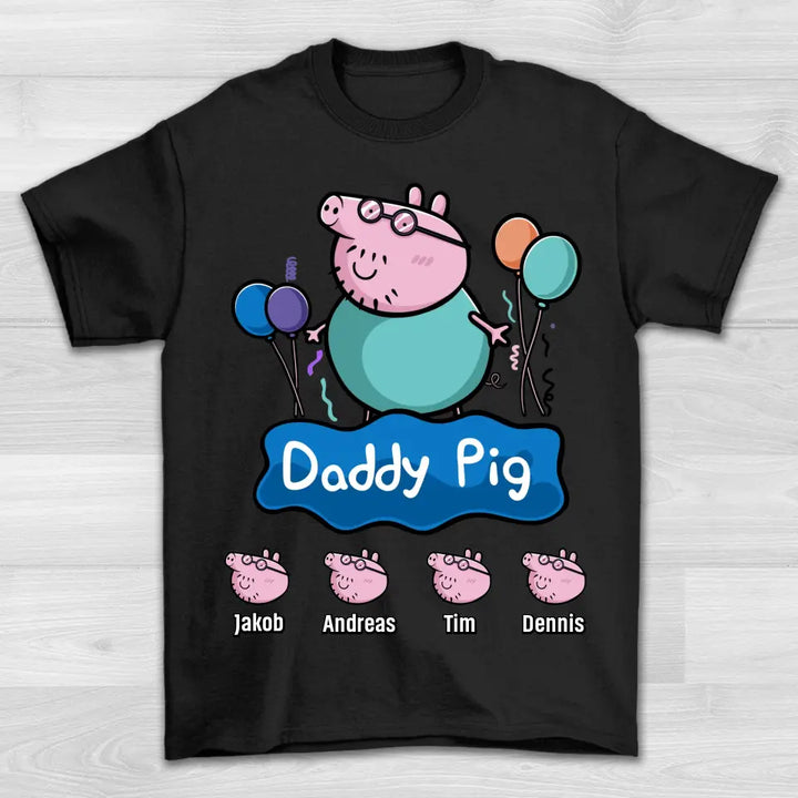 Papa Schwein - Shirt Unisex