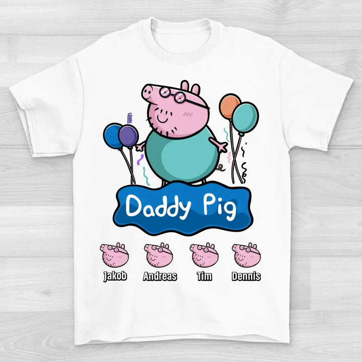 Papa Schwein - Shirt Unisex