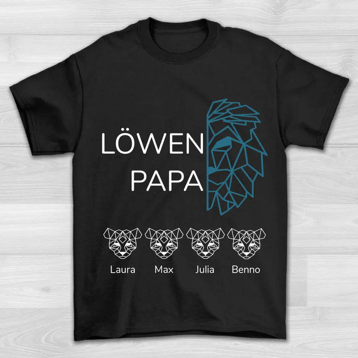 Löwen Papa - Shirt Unisex