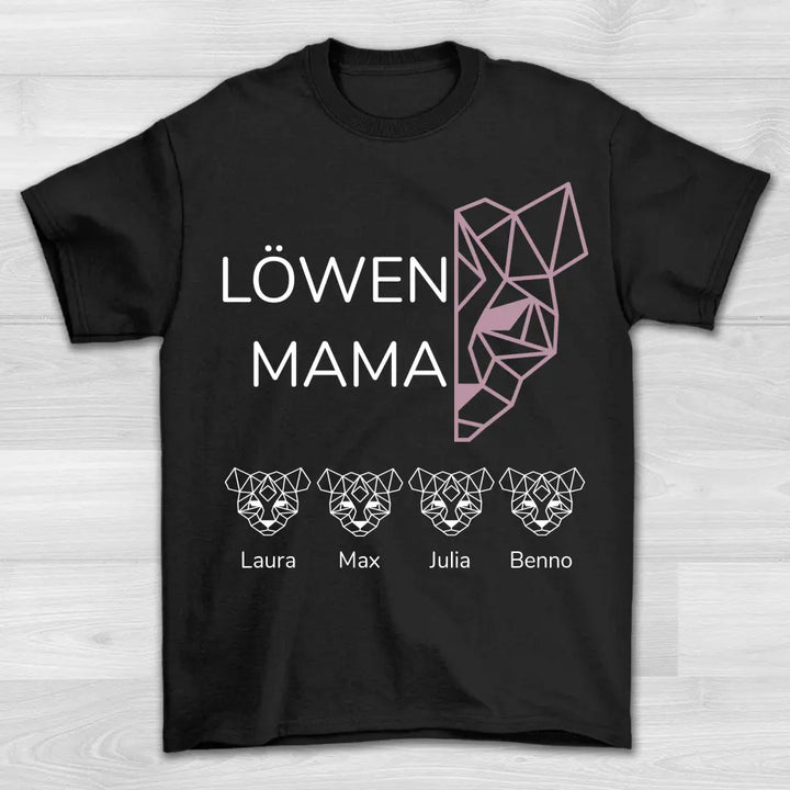 Löwen Mama - Shirt Unisex