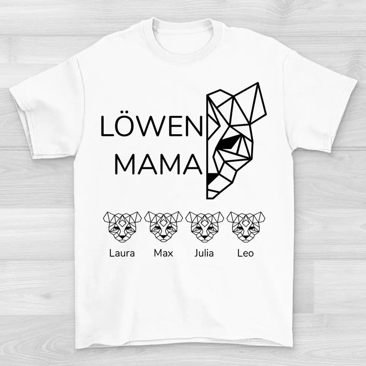 Löwen Mama - Shirt Unisex