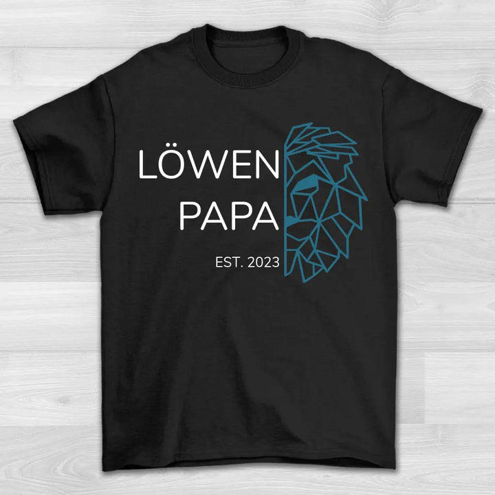 Löwen Papa EST - Shirt Unisex