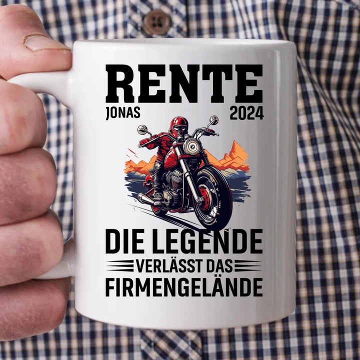 Rente Firmengelände - Tasse