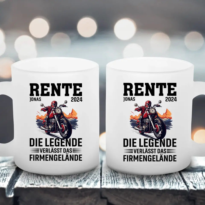 Rente Firmengelände - Tasse