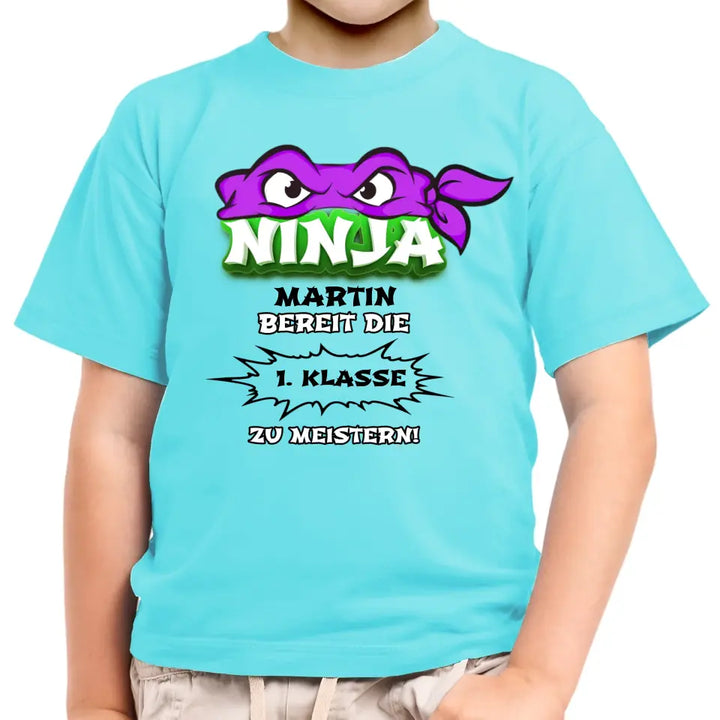 Ninja Schüler - Kinder T-Shirt Unisex