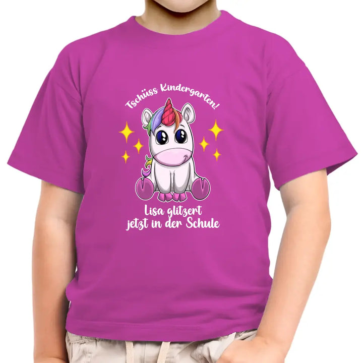 Glitzern - Kinder T-Shirt Unisex