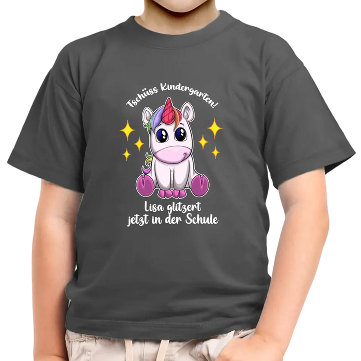 Glitzern - Kinder T-Shirt Unisex