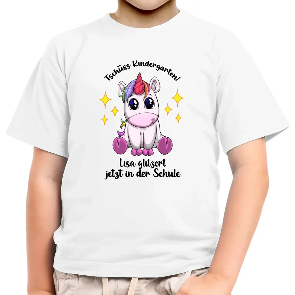 Glitzern - Kinder T-Shirt Unisex