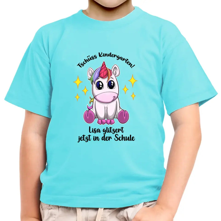 Glitzern - Kinder T-Shirt Unisex