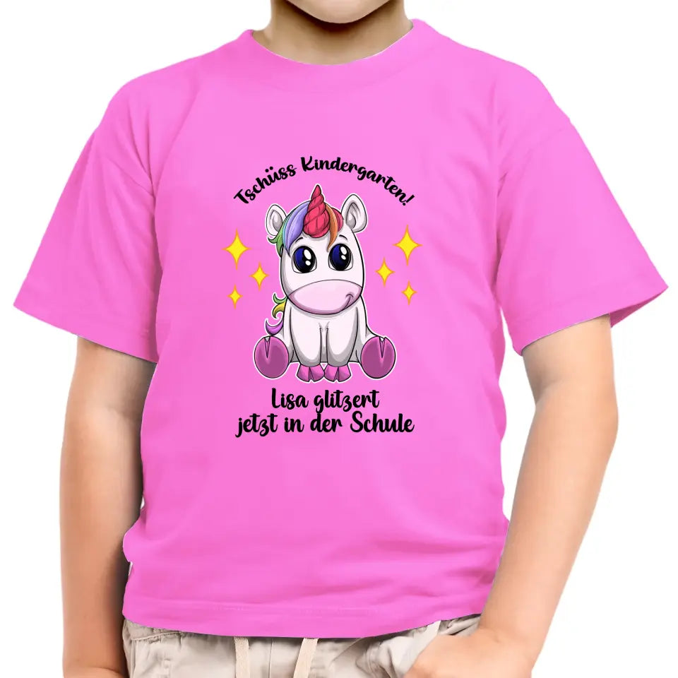 Glitzern - Kinder T-Shirt Unisex