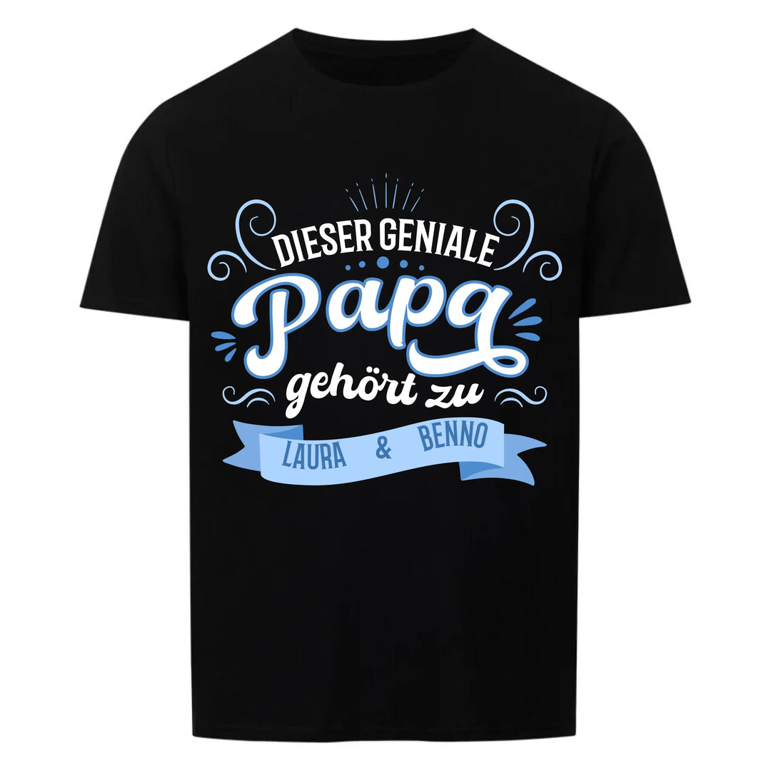Geniale Papa - Shirt Unisex