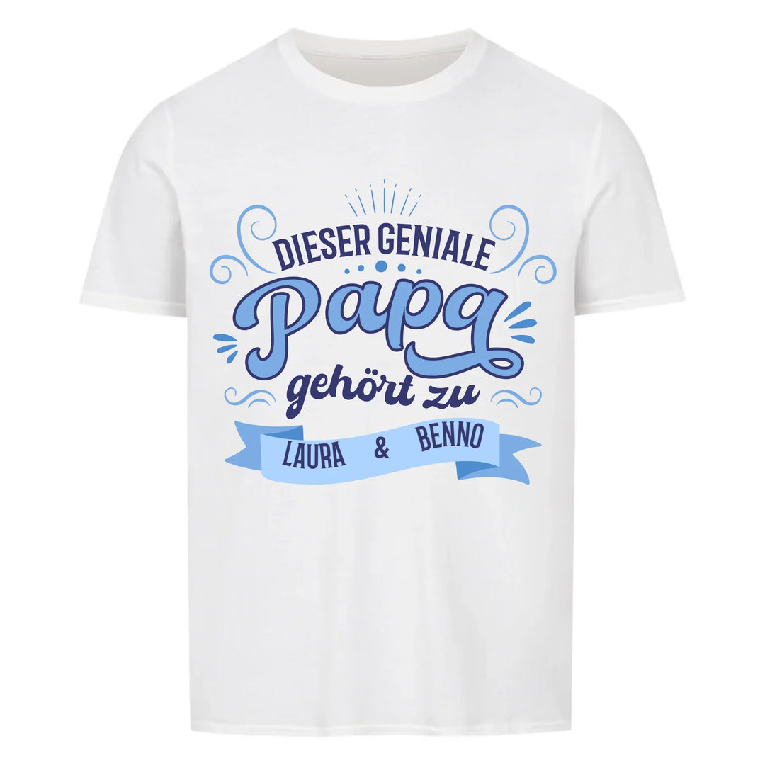 Geniale Papa - Shirt Unisex