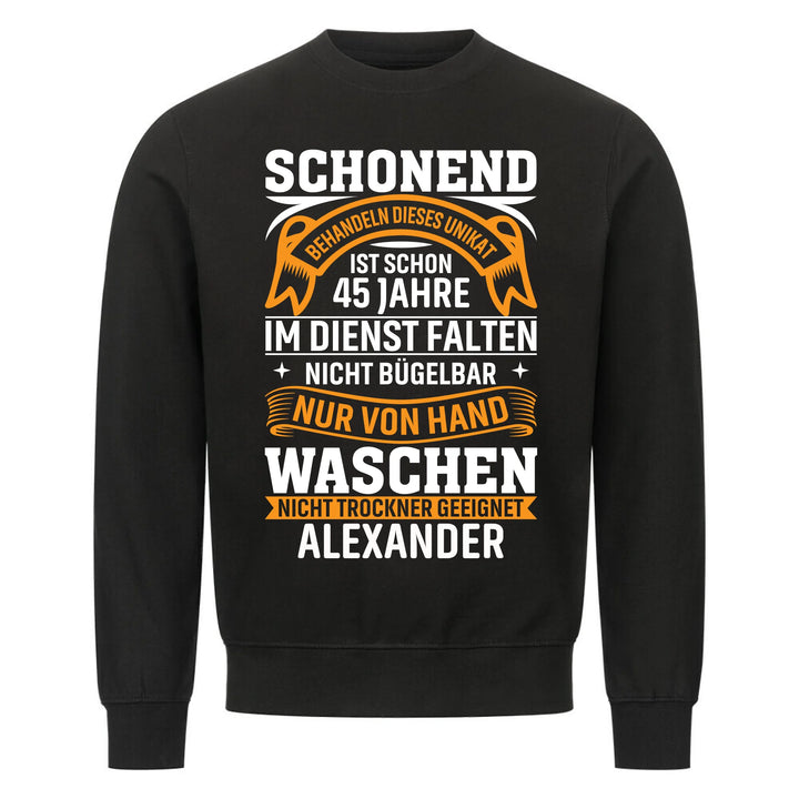 Schonend behandeln