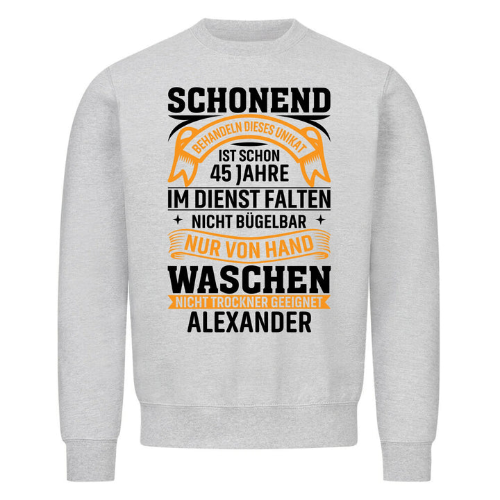 Schonend behandeln