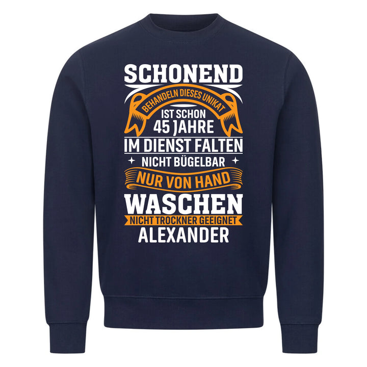 Schonend behandeln